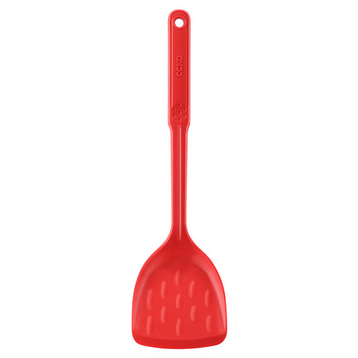 
CCKO silicone spatula high temperature resistant non-stick pan kitchen cooking spatula set kitchen utensils colander frying spatula spatula CK9793 large silicone spatula (red)