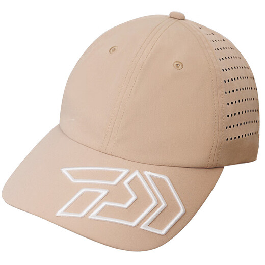 DAIWA 24 spring and summer DC-9024CS embroidered baseball cap, extended brim, visor, peaked cap, fishing cap, black, one size fits all