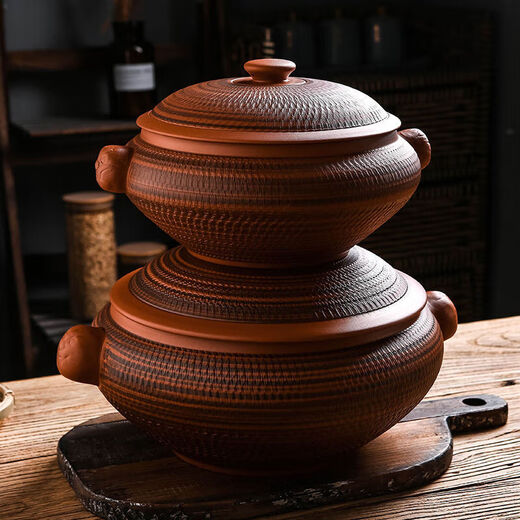 Yunnan Dampf Pot Chicken Dampf Pot Haushalt Jianshui Lila Topf Purpur Sand Dampf Pot Elektrische Topf Timing Multifunktion Gas Topf A Modell 1 Zoll C Modell 1 + 304 Bodentopf (11304 Zoll
