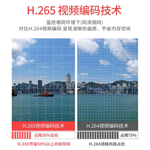 dahua大华监控摄像头400万POE供电半球双光红外全彩夜视H.265监控摄像头室内商用拾音半球2.8MM