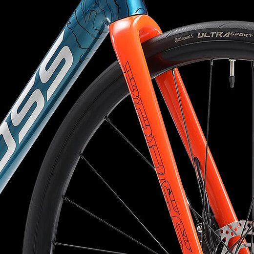 BROSS综合型公路车 Rebel 6I碳架 全隐藏内走线 105 R7170 电变 活力橙 金属蓝 S