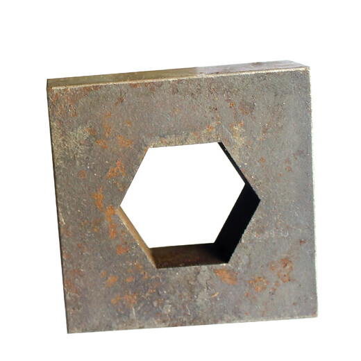Litian Baggergeschwindigkeitsanschluss Eisenstück Schneller Eisenblocköl Zylinder Fixierter Sicherheitsbremsschloss Block Schnellanschluss Eisenquadrat 22 Schraubenschlüssel 50x5012 Dicke