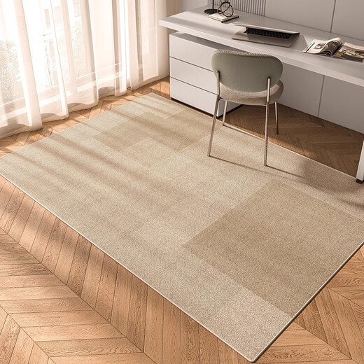 Zunxun rocking chair floor mat non-slip rectangular simple study special cream style desk swivel chair soundproof living room Fenghua-10M 80*160cm easy to take care of
