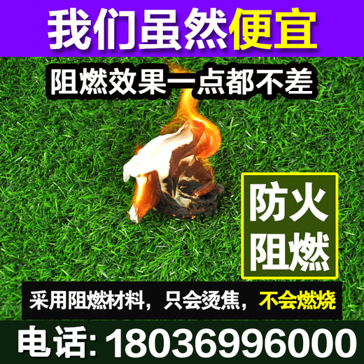 Qingya lawn artificial turf fake grass fence outdoor decoration kindergarten children's playground fake turf artificial fake turf 3.0cm high-end export model export quality 1 square meter