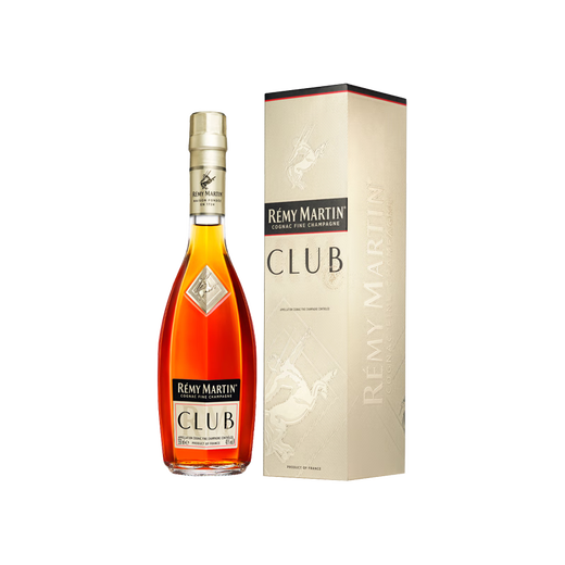 人头马（Remy Martin） CLUB优质香槟区干邑白兰地洋酒【入会有好礼】 350mL 1瓶
