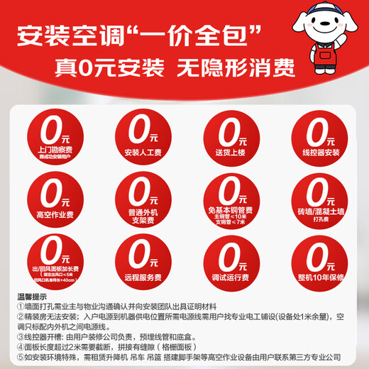 Haier small three bedrooms and one living room Yunshu Pro+ central air conditioner multi-split one to four first class energy efficiency 5 HP RFC125MXSZ1VA22223671 set national subsidy Beijing distribution