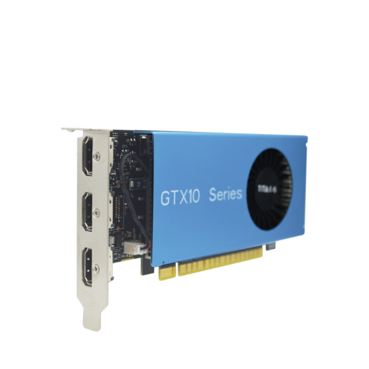Tita GTX1050Ti/1650/745/1030RTX3050 design AI half-height single slot 4G/8G/4K/8K small chassis industrial control gaming knife card semi-length graphics card GTX1050Ti 4GD5 3*HDMI