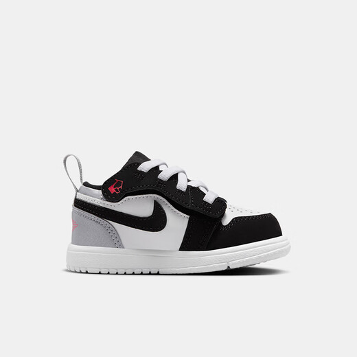 Nike Jordan Nike AJ 1 Casual Board-Schuhe für Jungen und Mädchen Klettverschluss leicht anziehen und leichte und komfortable Kinder-Turnschuhe IB3886-106 23.5 [Vorgeschlagene Fußlänge 13 cm]