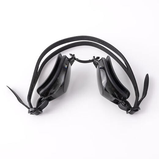 Decathlon (DECATHLON) swimming goggles for men and women, adult anti-fog high-definition equipment, extreme night black-4885840