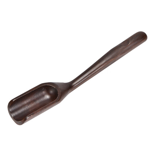 Fat Donglai wooden tea shovel tea spoon single teaspoon tea making tool tea spoon solid wood shovel Liujun Jiaohong tea spoon
