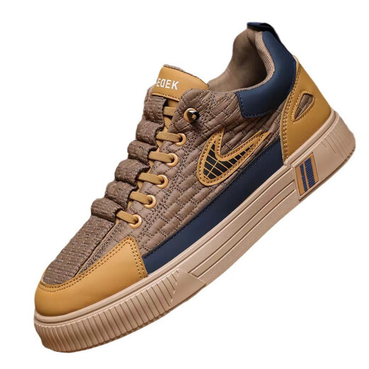 
Zhedun shoes men's spring and summer new style work wear work anti-slip waterproof versatile board shoes trendy sports labor protection shoes FH-Longhao-9916 khaki 41