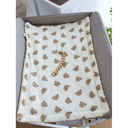 Special diaper pad, baby care table cotton pad, baby convenient diaper pad, children's washable diaper pad, diaper pad-Xiongtou 50*70cm