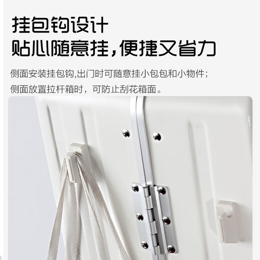 World Geographic Germany front opening suitcase men's trolley case password box women's universal wheel travel bag 20 inches cool black