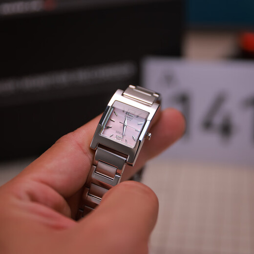 【二手95新】卡西欧(CASIO)女士手表女小众轻奢sheen女表夏季女款时尚皮带石英表 LTP-1283D-4A-A141