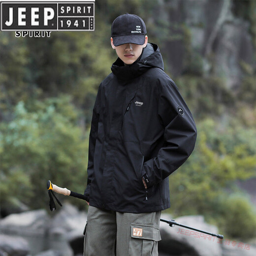 Jeep Spirit Jeep al aire libre Trescho de amortiguadores de tres en uno 2025 Traje de altura de montaña para hombres de primavera y otoño