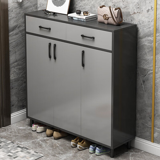 Suyin Shoe Cabinet Home Entrance Cabinet Entrance Corridor Large Capacity Storage Rack Shoe Rack