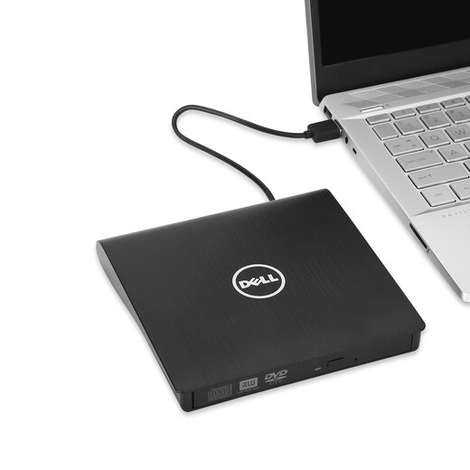 戴尔戴尔 USB3.0外置光驱CDDVD移动刻录机台式机笔记本外接外挂 德国进口机芯都读+刻CD刻DVD