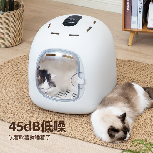 Yopet pet drying box cat and dog bathing dryer British short ragdoll Bichon blow drying box small and medium-sized household pet drying box negative ion + Bluetooth smart connection flagship model