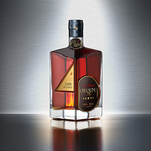Zhang Yu Men's Forty Collection Edition Premio de oro de cinco estrellas Brandy Doméstico Vino extranjero 40 Grados Caja de regalo Box Box Packaging 700ml 1 Botella