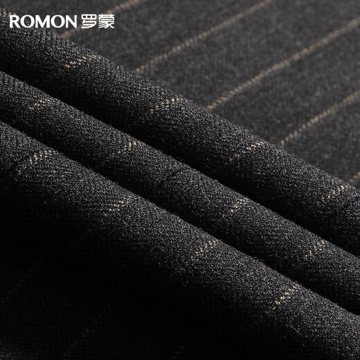 Romon suit suit men's suit men's suit double-breasted casual retro men's slim professional wedding groom's dress