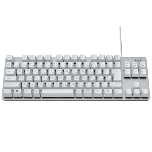 
Logitech K835 mechanical keyboard Wired keyboard Gaming office keyboard 84 keys Red axis/blue axis [K835]84 keys TCT blue axis Black