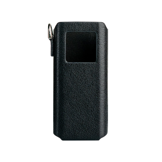 FiiO SK-BTR15 Bluetooth headphone amplifier protective leather case, PU material, non-slip and wear-resistant, black