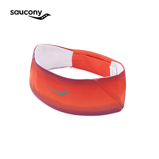 索康尼（SAUCONY）运动发带男头带止汗头巾女吸汗跑步篮球健身防导汗束护额头箍 紫红渐变色组
