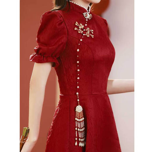 Seidler Cheongsam Toast Одежда для невесты.