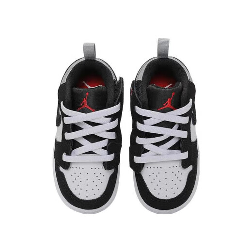 耐克（NIKE）儿童运动鞋 2025夏季新款JORDAN 1 LOW低帮休闲鞋时尚黑白板鞋 IB3886-106/潮流时尚/店长主推 27