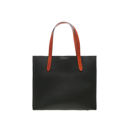 COACH Men's classic versatile one-shoulder tote bag Black CH756BLK