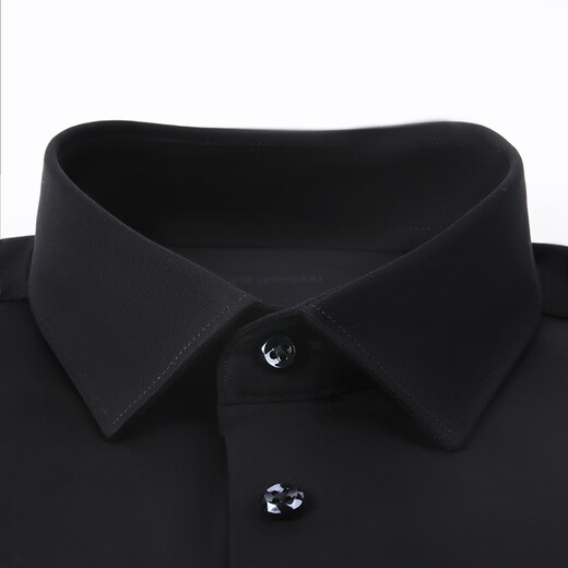 Yijia talentueuse [pas de fer] chemise à manches courtes pour les hommes d'entreprise, usure formelle professionnelle, sens haut de gamme, hommes purement blanc à manche