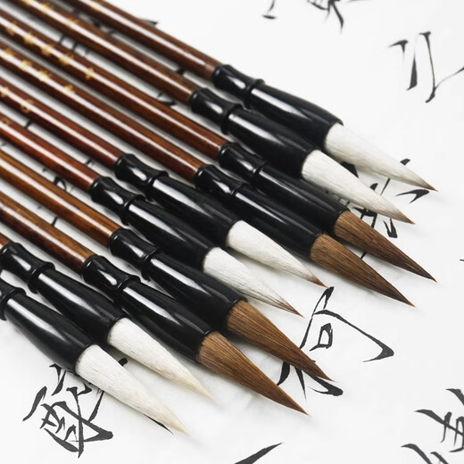 Practice Yunlanghao trumpet every day Beginners' calligraphy brush for students Introduction to practice meticulous Chinese painting brush single TN-9016