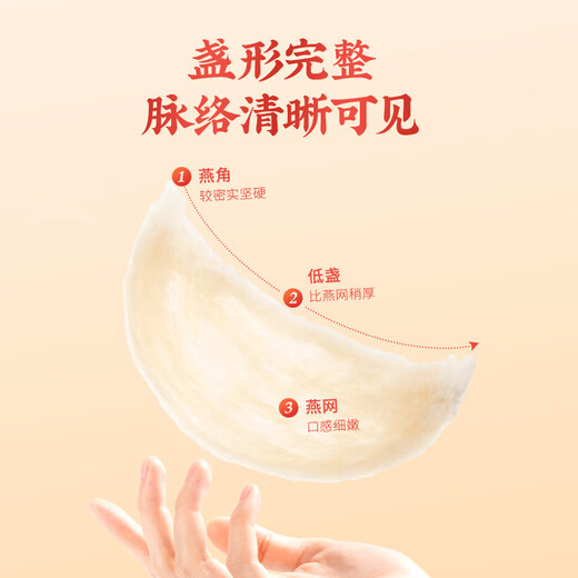 雷允上燕窝干盏溯源燕窝一盏一码燕盏女性孕妇送妈妈女友 马来西亚进口燕盏10g*3盒