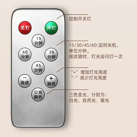 Intelligent Wireless Sensor Light Wardrobe Light Cabinet Light Wine Cabinet Light Porch Human Body Sensor Light Ultra-Thin Wiring-Free LED Light Strip 60cm Three Color Silver Remote Control + Human Body Sensor Dual Mode