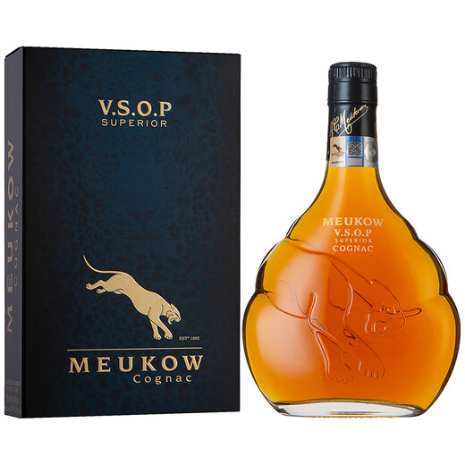 墨高（Meukow）法国干邑白兰地洋酒烈酒全系列原瓶进口商务宴请拜访送礼 （经典vsop） 350mL 1瓶