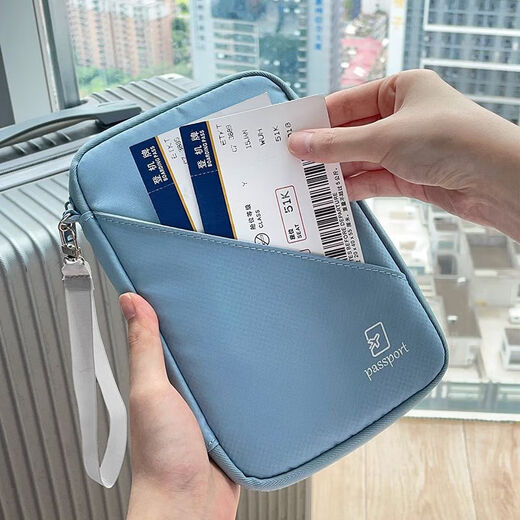 Sac de rangement de billets de passeport Runhuanian pour voyages portables Travel Portable Pass Protection Case de ménage Livre d'enregistrement de la maison