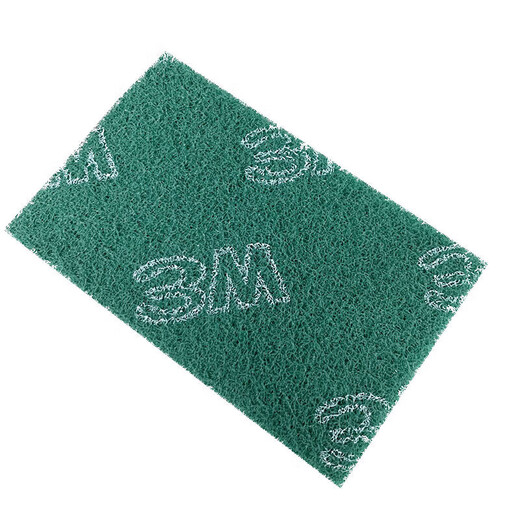 Qianyi hard model 8698 thickened and enlarged industrial scouring pad silk cloth emery pot brush kitchen stainless steel rust removal cleaning scouring pad 125*200 2 pieces