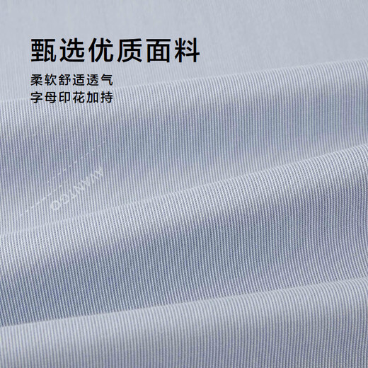 HLA Hai Lan long-sleeved shirt men's spring and autumn light business classic letter print shirt men