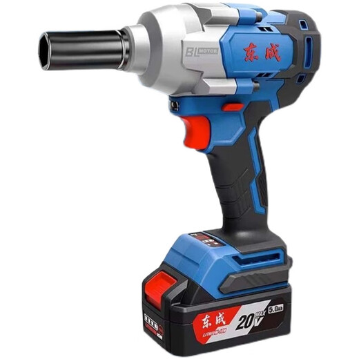 
Dongcheng Electric Wrench DCPB698 Large Torque Lithium Battery Impact Board Dongcheng Charging Auto Repair Wind Cannon Tool Rack Large Torque 1288N1288 (4.0 One Electric One