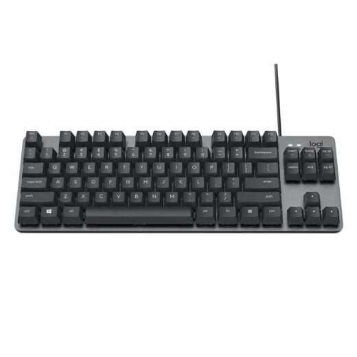
Logitech K835 mechanical keyboard Wired keyboard Gaming office keyboard 84 keys Red axis/blue axis [K835]84 keys TCT blue axis Black