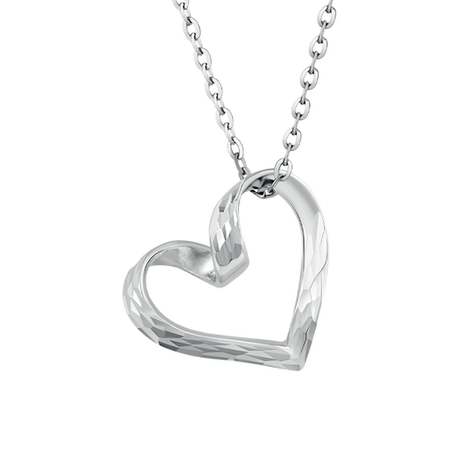 China Jewelry Platinum Love Pendant Women's PT950 Hollow Love Pendant Love Song as a Birthday Gift for Wife Platinum Love Love Pendant About 1.2g