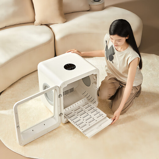 UCAT-caja de secado para mascotas, secador de baño inteligente para el hogar, secador de pelo para perros ultrasilencioso para el hogar, soplador de agua