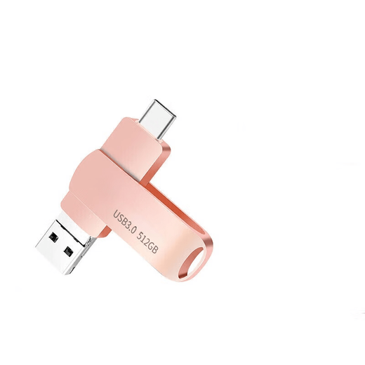 Universeller USB-Stick für Mobiltelefone, Android-Computer, Hochgeschwindigkeits-3.0-Drei-in-Eins-USB-Stick mit großer Kapazität, 1T, maßgeschneidertes Metall-USB-Flash-Laufwerk, Silber, Drei-in-Eins-Schnittstelle 128G