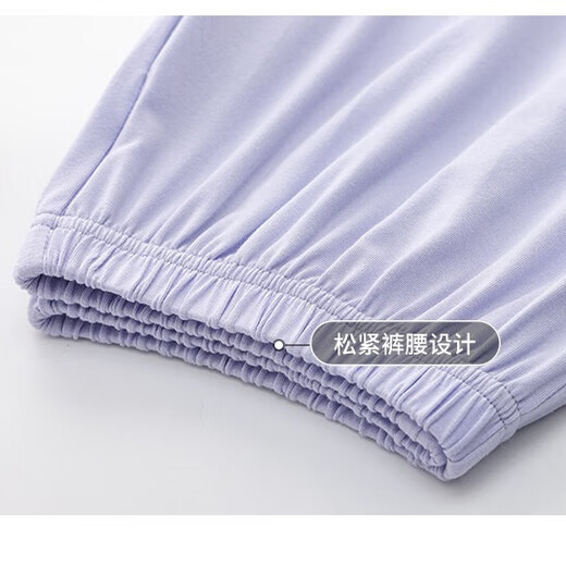 
Catman Modal pajamas for women in spring and summer cardigans for short-sleeved trousers large size women's thin home clothing suits can be worn outside 12109 M (recommended weight is 90-100 Jin [Jin equals 0.5 kg])