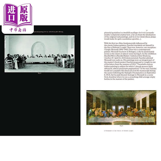 预售 Pasolini In Chiaroscuro 进口艺术 帕索里尼的明暗对比