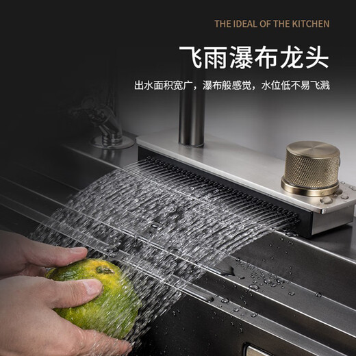 景天集成水槽 Q10水触媒超声波 一体式消毒 集成洗碗机 洗菜刷碗一体 果蔬洗 保洁柜 家用 （1050消毒+洗碗机+水触媒+净水器+垃圾处理）