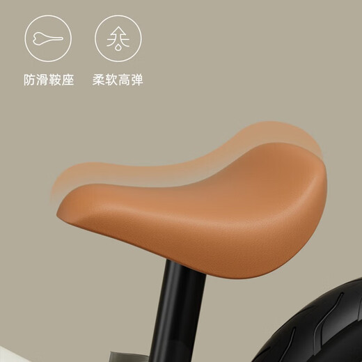 
Bianqi balance bike children's two-wheeled skate bike bicycle 2-6 years old scooter 1-3 years old children without foot 4-5-9 years old white 12 inches - recommended height 80-110cm