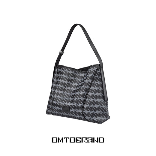 
OMTO 25 new black truffle soft hobo bag large capacity women commuting one-shoulder crossbody bag birthday gift for girls