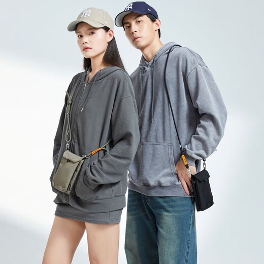 SANWA SUPPLY Fashion One-Shoulder Crossbody Mobile Bag CORDURA Wear-resistant Dual Machine Storage Bag Outdoor Bag Large Capacity Water Bottle Vertical Gray Tea Green
