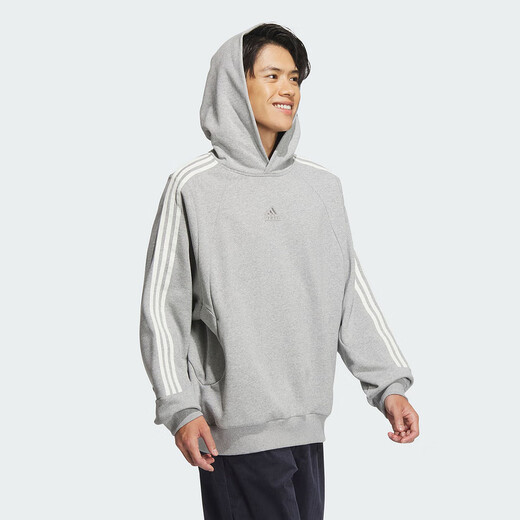 Adidas 2024 Winter Unisex Fashion Trend Versatile Hooded Sweatshirt JI6636 3XL